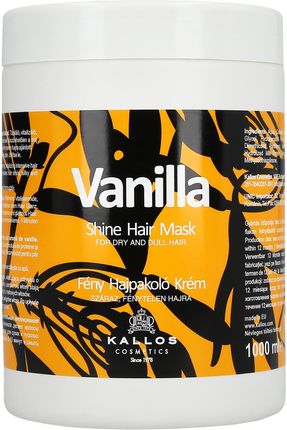 Kallos Maska Włosów Nabłyszczająca Vanilla 1000ml