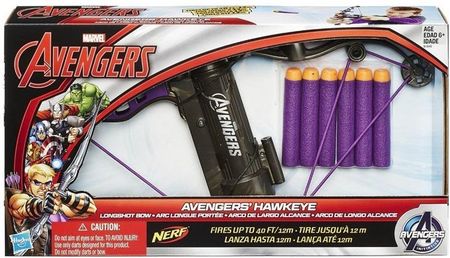 Hasbro Marvel Avengers Nerf Łuk Hawkeye B1645