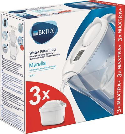 BRITA Aluna XL Biały + wkład Maxtra Pure Performance Dzbanek filtrujący -  niskie ceny i opinie w Media Expert