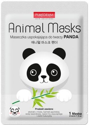 Conny koreańska maseczka na twarz Animal Panda 1szt