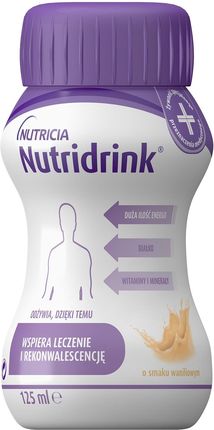Nutridrink Standard preparat odżywczy smak waniliowy 125ml