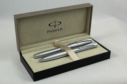 Parker Zestaw Urban Metro Metalic Ct Długopis S0767120 + Pióro Wieczne S0850670 (S0767120S0850670)