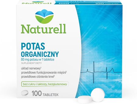 Naturell Potas Organiczny 100 tabl.