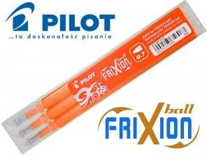 Pilot Frixion Wkład Do Pióra Kulkowego Frixion Pilot 0,7 Pomarańczowy