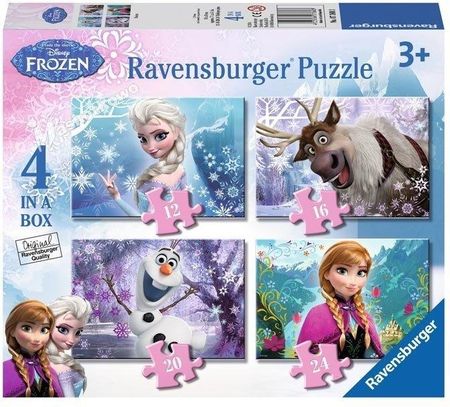 Ravensburger Disney Kraina Lodu Puzzle 4W1 73603