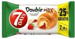 7 Days 7 Days Doub!E Max Croissant Z Nadzieniem O Smaku Waniliowym I Truskawkowym 110 G