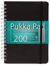 Zdjęcie Pukka Pads Soft Cover Kołonotatnik A5 Czarny - Końskie