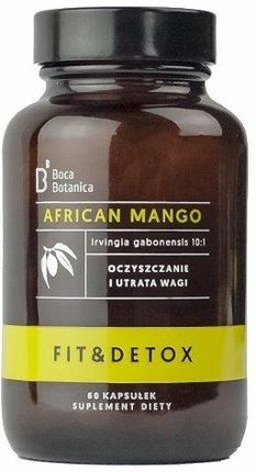 Kapsułki Boca Botanica African Mango 10:1 Ekstrakt 10.000Mg 