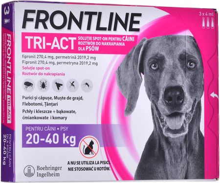 Frontline Tri-Act Spot-On L 3X4Ml