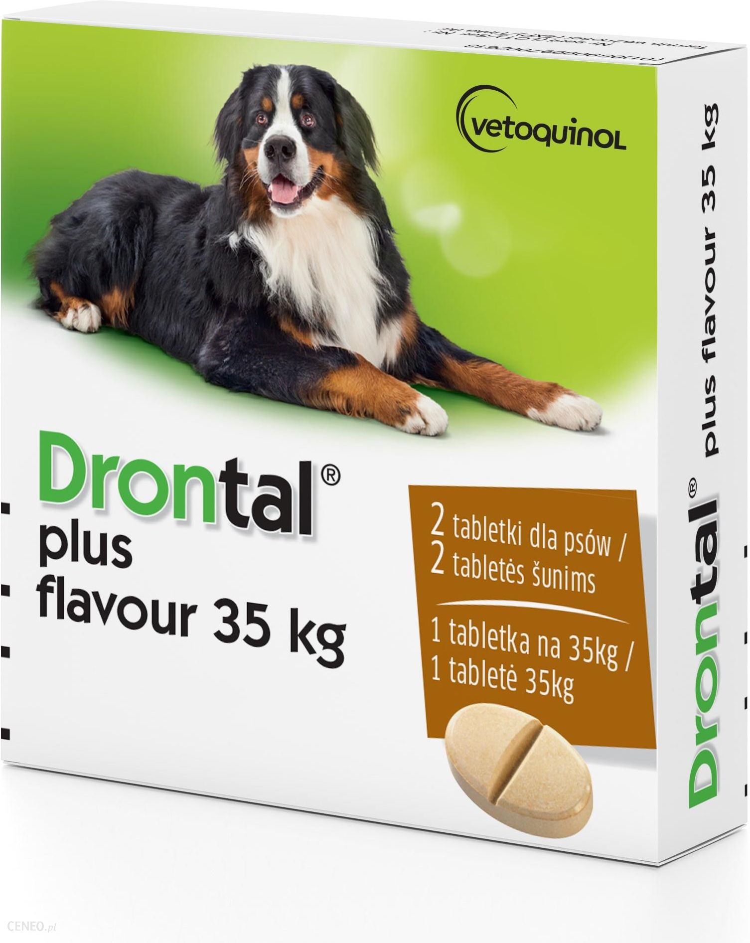 Drontal Plus XL Dog 35kg 2 tabletki 