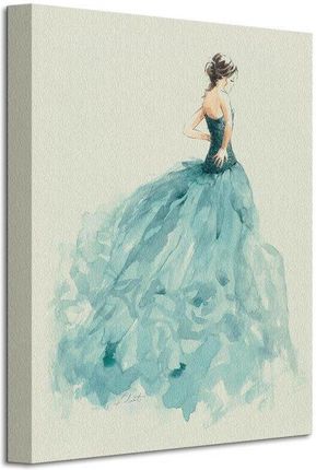Isobel Kobieta w suknii - Obraz na płótnie 30x40