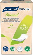 Vuokkoset 100% Bio Normal Pantyliner Wkładki Higieniczne Panty 26szt w rankingu najlepszych