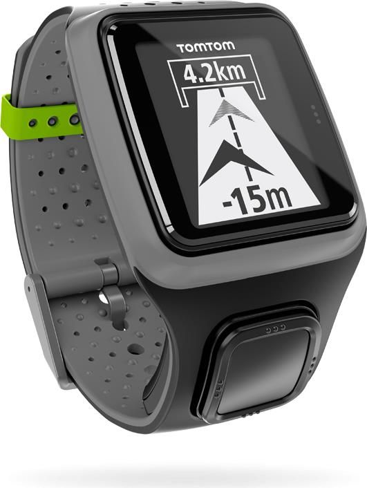 Zegarek TomTom Runner GPS z czujnikiem tętna Szary Zegarek TomTom Runner GPS z czujnikiem tętna Szary