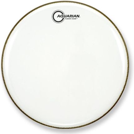 Aquarian Classic Clear Gloss White 15" (CC15W)