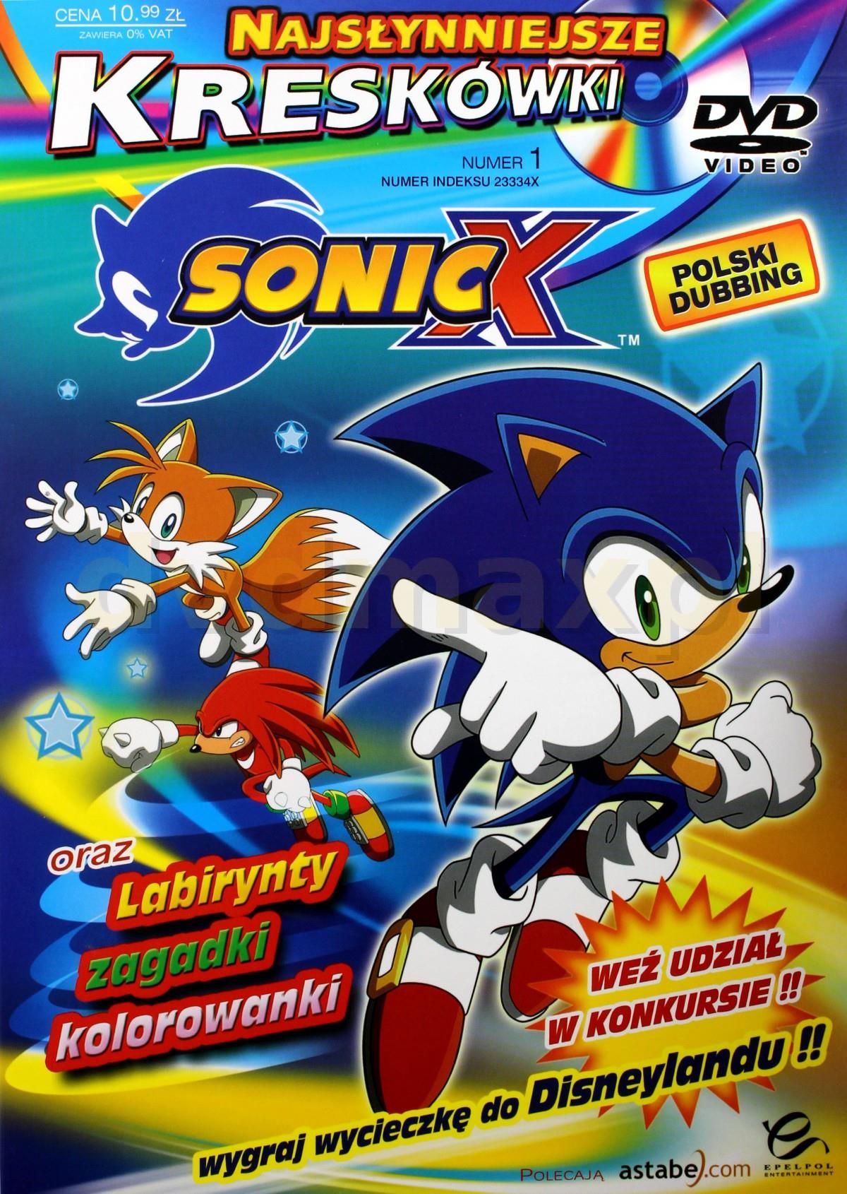 Film DVD Sonic X (booklet) DVD - Ceny i opinie - Ceneo.pl