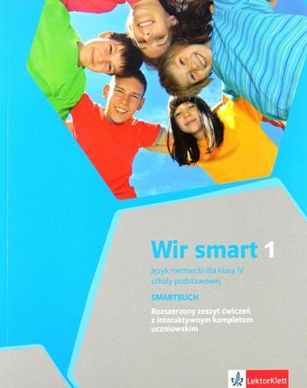 Wir Smart 1 Język niemiecki dla klasy 4 Smartbuch Rozszerzony zeszyt ćwiczeń z interaktywnym kompletem uczniowskim - Motta Giorgio, Książek-Kempa Ewa,