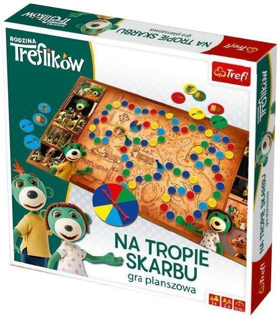 Trefl Rodzina Treflików Na Tropie Skarbu 1561 Gra dla