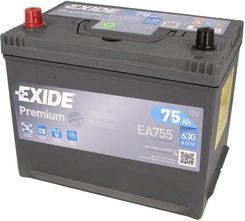 Exide Premium Ea755 - 75Ah 630A L+