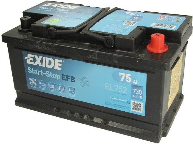 Exide Start Stop Efb El752 - 65Ah 650A L+ - Opinie I Ceny Na Ceneo.pl