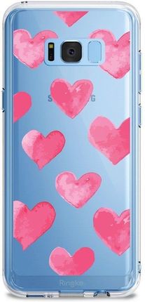 Ringke Fusion Design Galaxy S8 Plus Watercolor Hearts