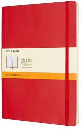 Notes Classic 19X25 Linia Czerwony Moleskine