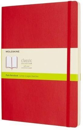 Notes Classic 19X25 Gładki Czerwony Moleskine