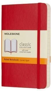 Moleskine Notes Classic 9X14 Linia Czerwony Moleskine