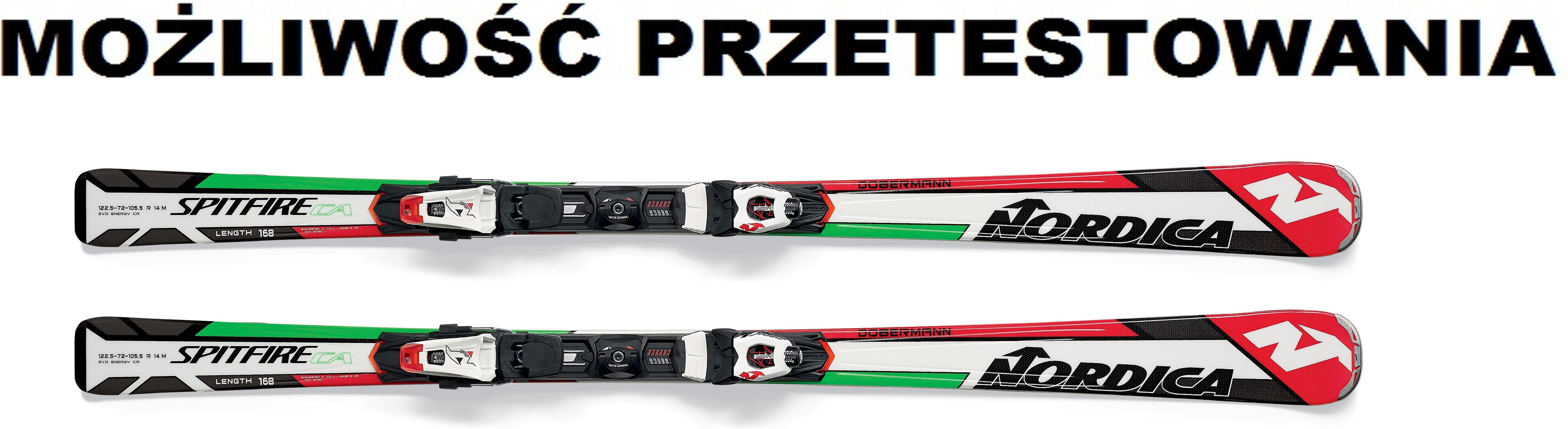ノルディカ DOBERMANN SPITFIRE CA 168cm Narty Nordica Dobermann Spitfire CA 168cm (NU3764