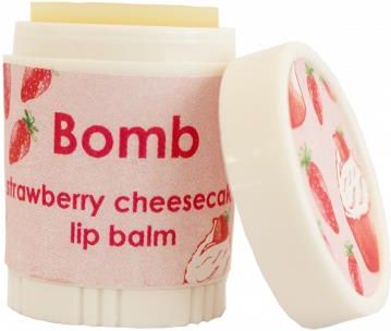 Bomb Cosmetics Strawberry Cheesecake Balsam do ust Sernik Truskawkowy 9ml