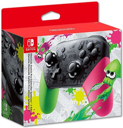 Nintendo switch splatoon2 エディション スプラトゥーン2』順次予約開始！ イカした色のJoy-Conが入った