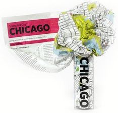 Zdjęcie Palomar Mapa Crumpled City Chicago (ccmtchicago) - Wągrowiec