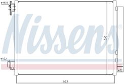 Zdjęcie NISSENS Skraplacz, klimatyzacja 940321 - Jasło