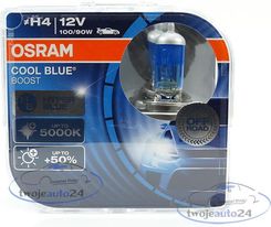 Zdjęcie OSRAM COOL BLUE BOOST 5000K 100/90W H4 - Alwernia