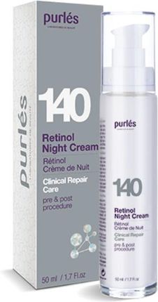 Krem Purles 140 Retinol Night Cream z retinolem 0 5% na noc 50ml