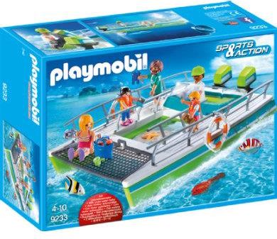 Playmobil Sports&Action Łódka ze szklaną nawierzchnią 9233