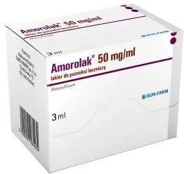 Amorolak lakier do paznokci leczniczy 0,05g/ml 3ml