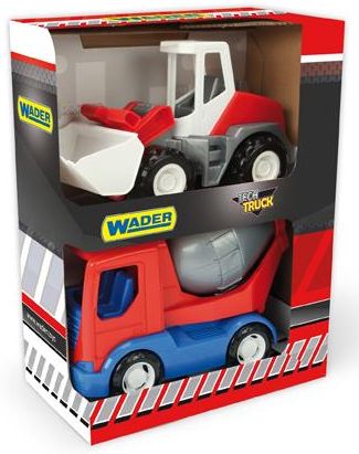 Wader-Woźniak Auta Tech Truck Set 2Szt W Kartonie (35370)