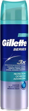 Gillette Series Protection Żel Do Golenia Dla Mężczyzn 200 ml