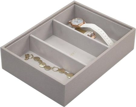 Stackers Pudełko Na Biżuterię 3 Komorowe Classic Taupe  (73751)