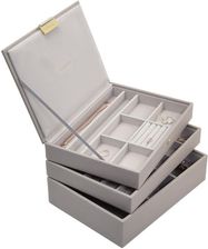 Zdjęcie Stackers Pudełko Na Biżuterię Potrójne Classic Taupe  (73774) - Skarszewy