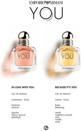 Emporio armani because clearance it's you 30 ml