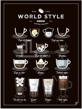 Zdjęcie Follygraph Plakat World Style Coffee 21 X 30 Cm - Opalenica