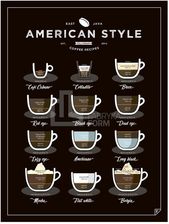 Zdjęcie Follygraph Plakat American Style Coffee 40 X 50 Cm - Pobiedziska