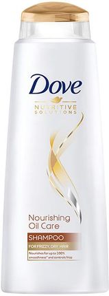 Dove Nutritive Solutions Nourishing Oil Care Sampon Do Włosów Suchych I Puszących Się 400ml