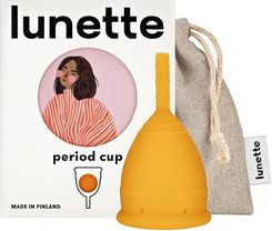 Zdjęcie Lunette Kubeczek menstruacyjny, Pomarańczowy, Model 2 (L) - Dobre Miasto