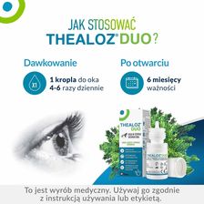 Thealoz Duo Krople Do Oczu Ml Opinie I Ceny Na Ceneo Pl