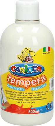Carioca Farba Tempera Biała 500Ml