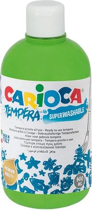 Carioca Farba Tempera Jasnozielona 500Ml