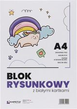 Zdjęcie Wektor Blok Rysunkowy A4 Biały - Kańczuga