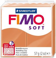 Zdjęcie Staedtler Masa Termoutwardzalna Kostka Fimo Soft Koniakowy 57G - Pruchnik